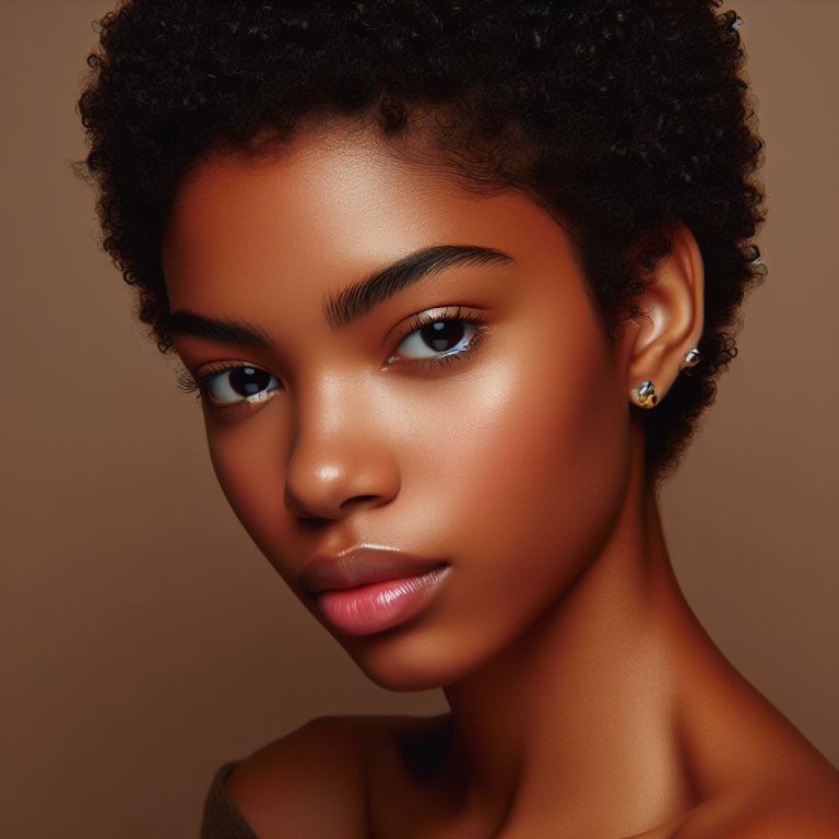 Low Maintenance Short Natural Haircuts for Black Females